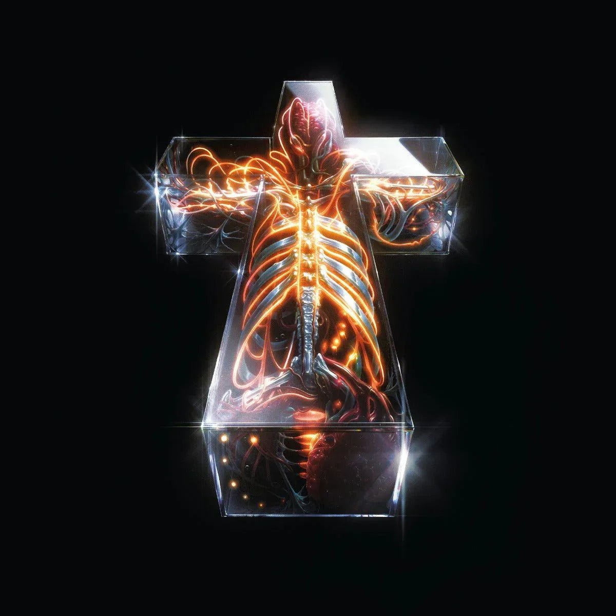 Justice - Hyperdrama (Indie Exclusive, Crystal, Clear Vinyl, Limited Edition) (2 LP) - Joco Records