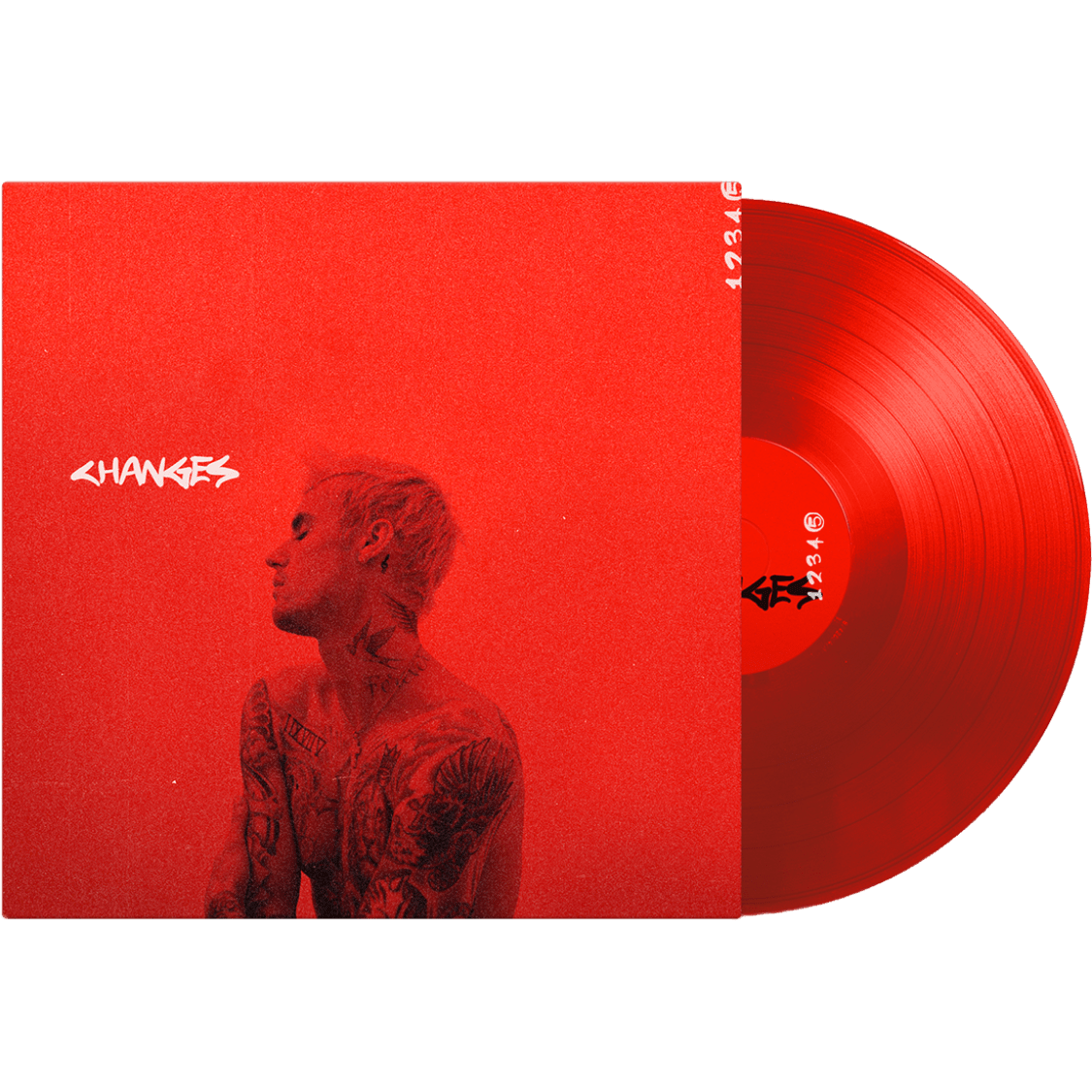 Justin Bieber - Changes (Limited Edition, Red Vinyl) (2 LP) - Joco Records