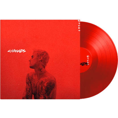 Justin Bieber - Changes (Limited Edition, Red Vinyl) (2 LP) - Joco Records