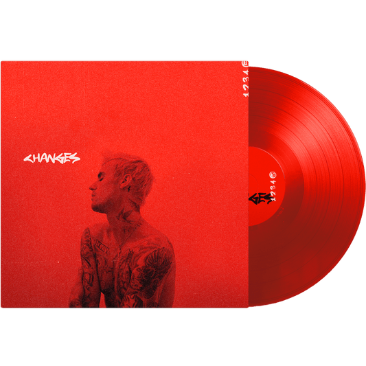 Justin Bieber - Changes (Limited Edition, Red Vinyl) (2 LP) - Joco Records
