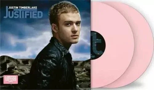 Justin Timberlake - Justified (Limited Edition Import, Rose Vinyl) (2 LP) - Joco Records