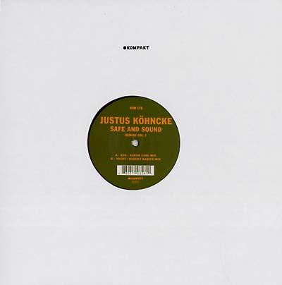 Justus Kohncke - Safe And Sound Remixe Vol. 1 (12 - Inch Vinyl) - Joco Records