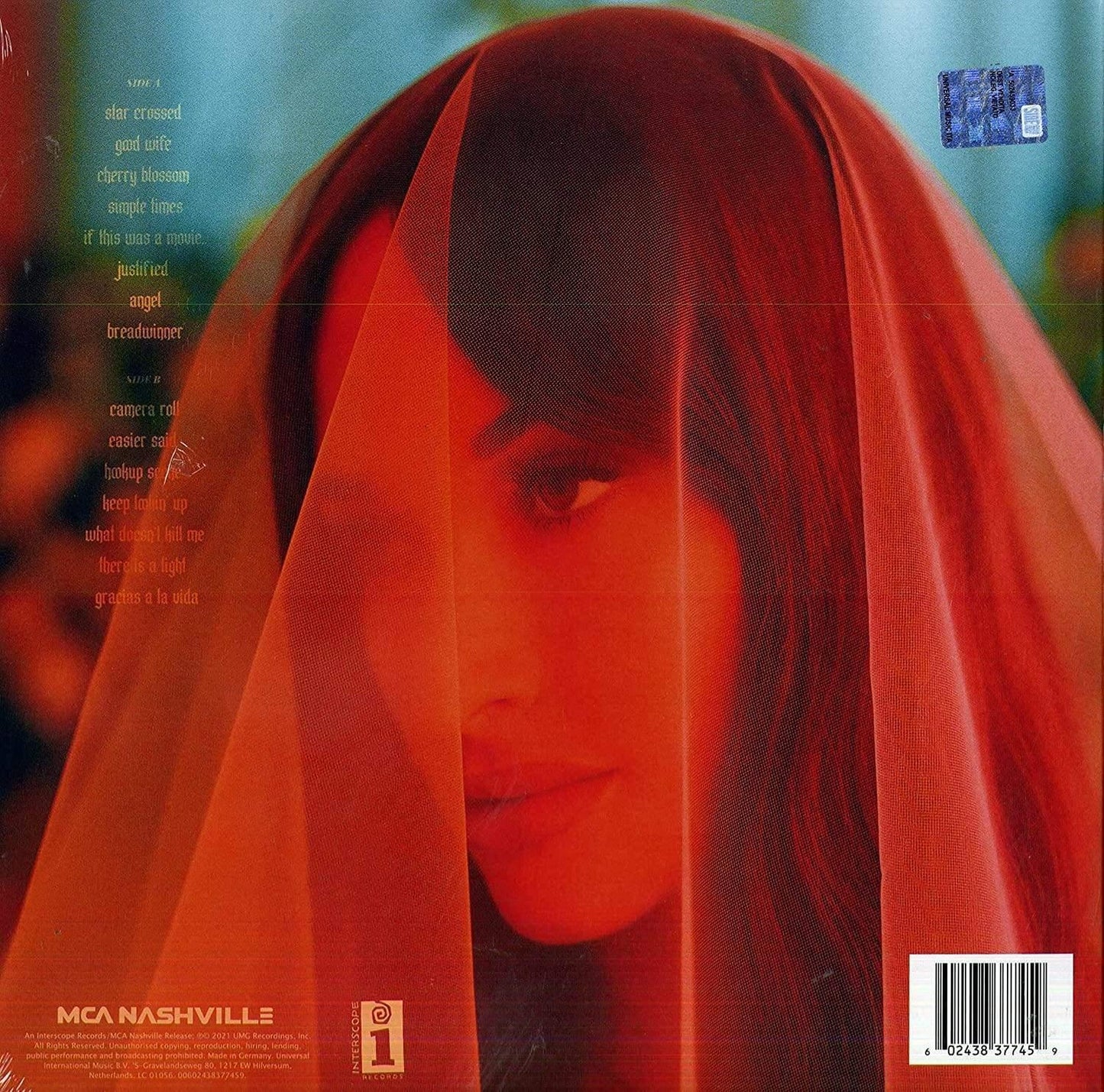 Kacey Musgraves - Star-Crossed (Limited Edition Import, Clear Vinyl) (LP) - Joco Records