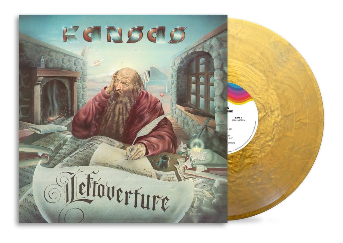 Kansas - Leftoverture (50th Anniversary Edition, 140 Gram Gold Color Vinyl) - Joco Records