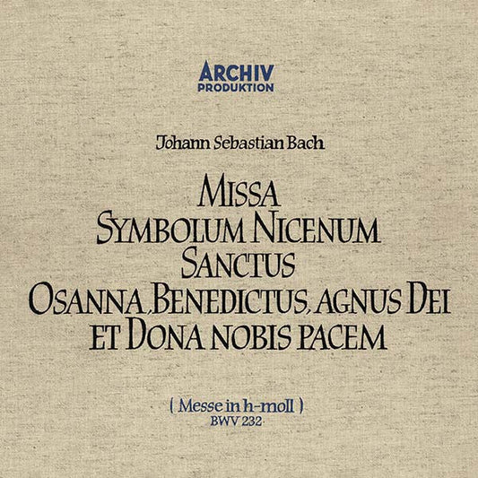 Karl Richter/Münchener Bach-Orchester - Bach: Mass in B Minor, BWV 232 (The Original Source Series) (Limited, 180 Gram) (3 LP)