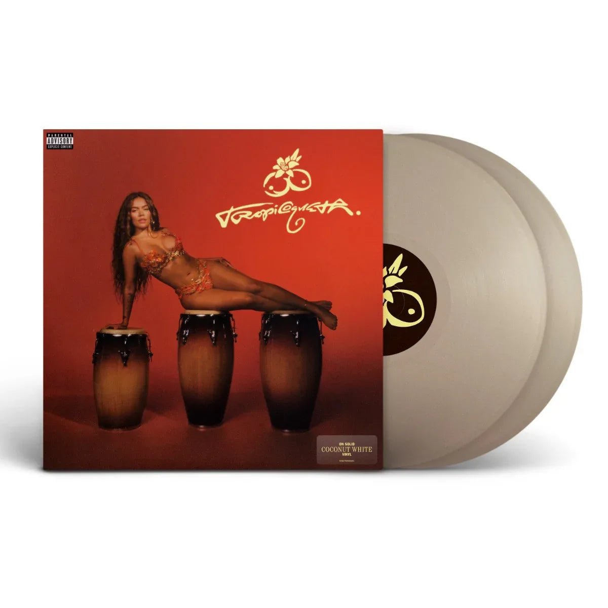 KAROL G - Tropicoqueta (Coconut White Vinyl) (2 LP) - Joco Records