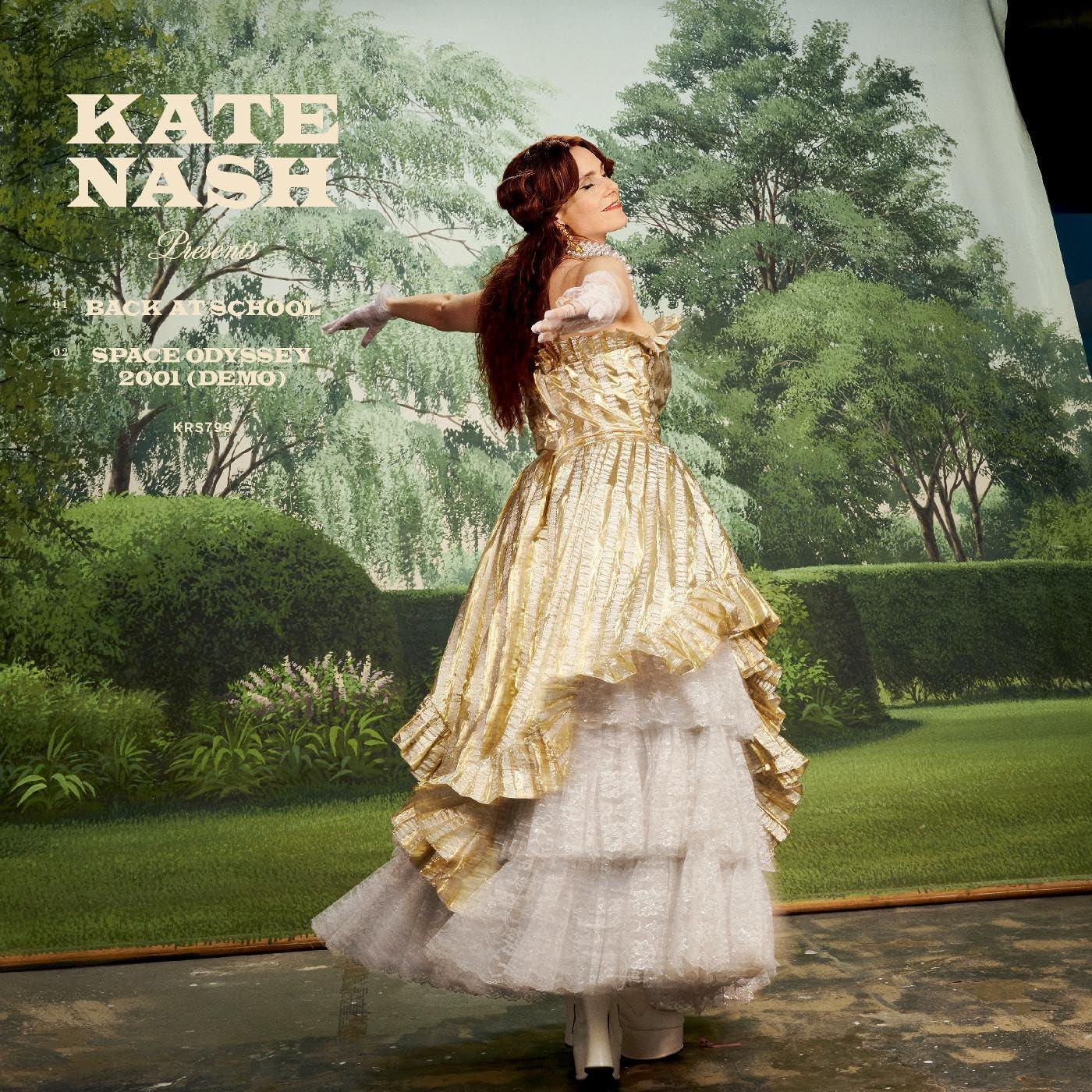 Kate Nash - Back At School / Space Odyssey 2001 (Demo) (Color Vinyl, 7-Inch Vinyl) (7-Inch Single) - Joco Records