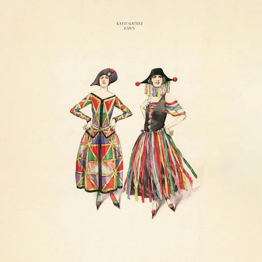 Katie Gately - Fawn / Brute (Red Transparent Vinyl) (LP) - Joco Records