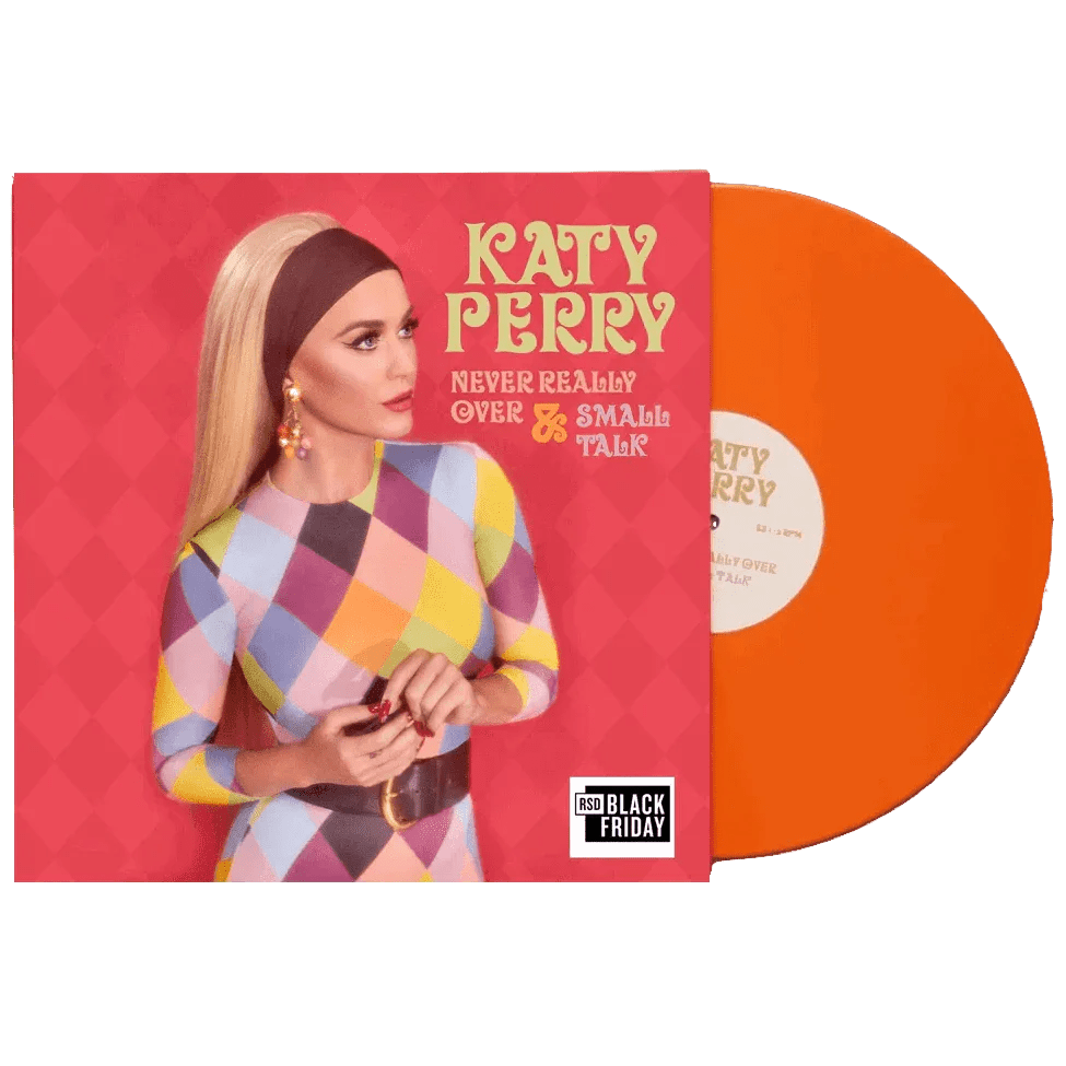 Katy Perry - Never Really Over / Small Talk (Indie Exclusive, Orange Vinyl) (12-Inch Single) - Joco Records