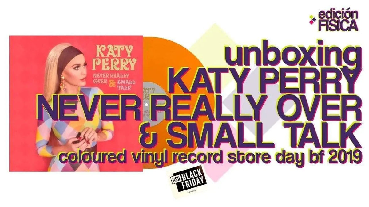 Katy Perry - Never Really Over / Small Talk (Indie Exclusive, Orange Vinyl) (12-Inch Single) - Joco Records