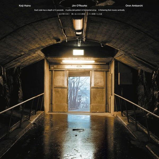 Keiji Haino/Jim O'Rourke/Oren Ambarchi - Each Side Has A Depth Of 5 Seconds A Polka Dot Pattern In Horizontal Array A Flickering That Moves Vertically (LP) - Joco Records