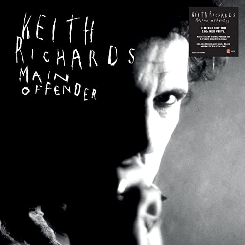Keith Richards - Main Offender (Limited Red Vinyl) - Joco Records
