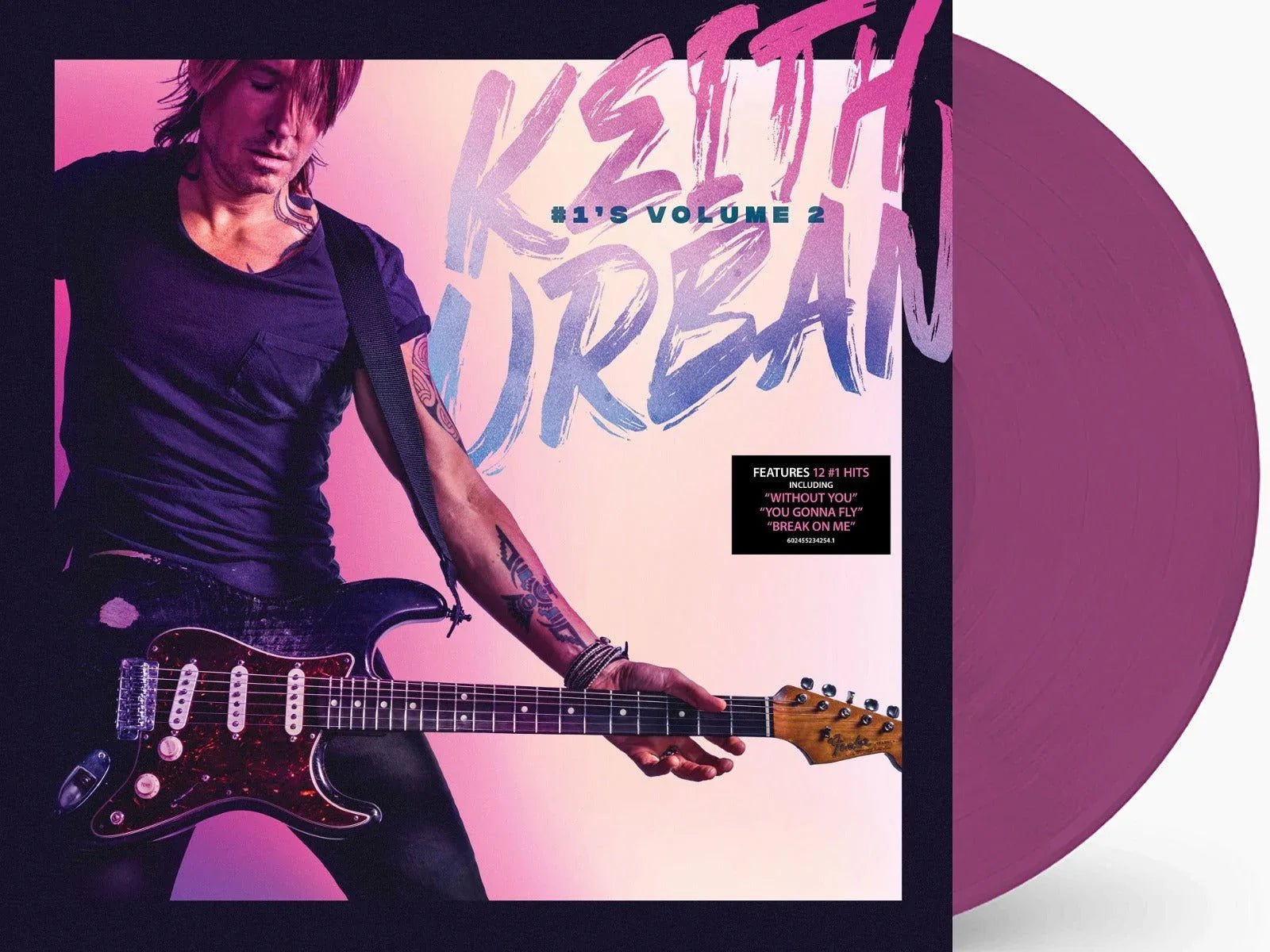 Keith Urban - Keith Urban - 1's Volume 2 (Limited Edition, Grape Vinyl, Poster) (LP) - Joco Records