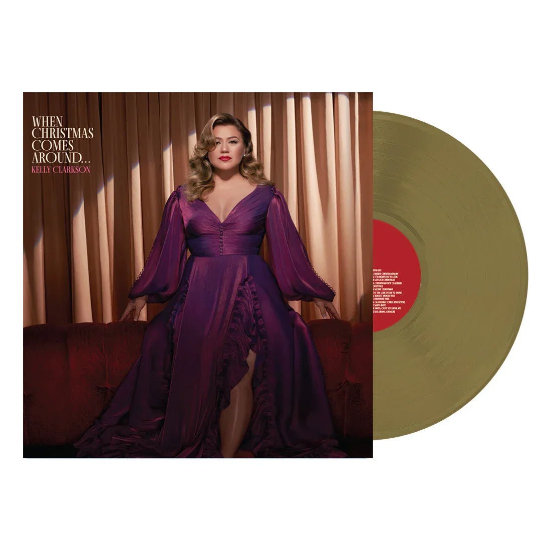Kelly Clarkson - When Christmas Comes Around... (Gold Vinyl) (LP) - Joco Records