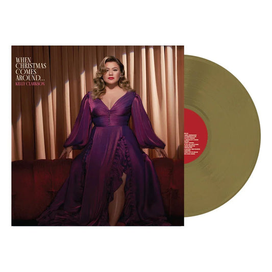 Kelly Clarkson - When Christmas Comes Around... (Gold Vinyl) (LP) - Joco Records