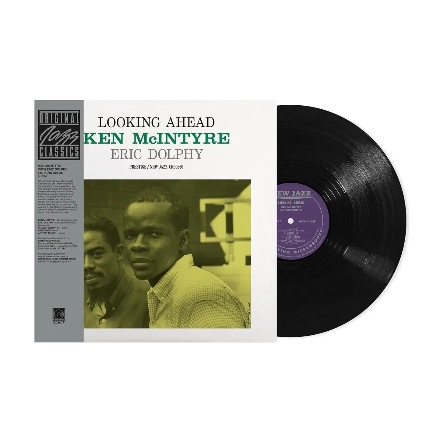 Ken McIntyre & Eric Dolphy - Looking Ahead (Original Jazz Classics Series) (180 Gram) (LP) - Joco Records