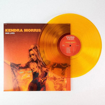 Kendra Morris - Nine Lives (Clear Vinyl, Orange Vinyl) (LP) - Joco Records