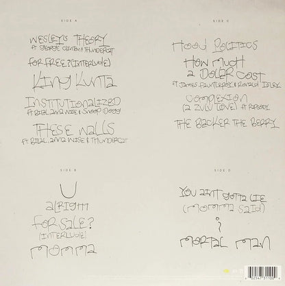 Kendrick Lamar - To Pimp A Butterfly (Gatefold, 180 Gram) (2 LP) - Joco Records