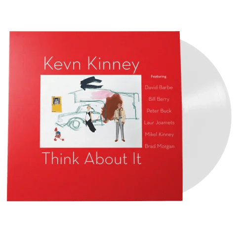 Kevn Kinney - Think About It (180 Gram White Vinyl / 100% Recyclable GVR Sound Injection Mold Pressing) (LP) - Joco Records