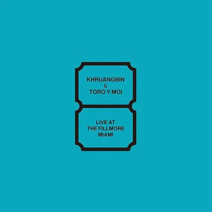 Khruangbin / Toro Y Moi - Live At The Fillmore Miami (LP) - Joco Records