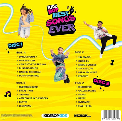 Kidz Bop Kids - Best Songs Ever (Limited Edition, Translucent Blue Vinyl) (2 LP) - Joco Records