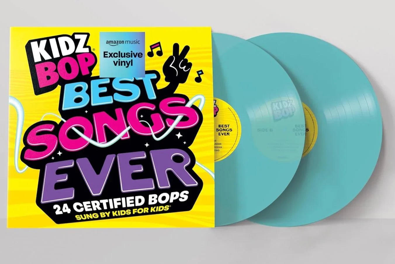 Kidz Bop Kids - Best Songs Ever (Limited Edition, Translucent Blue Vinyl) (2 LP) - Joco Records