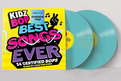 Kidz Bop Kids - Best Songs Ever (Limited Edition, Translucent Blue Vinyl) (2 LP) - Joco Records