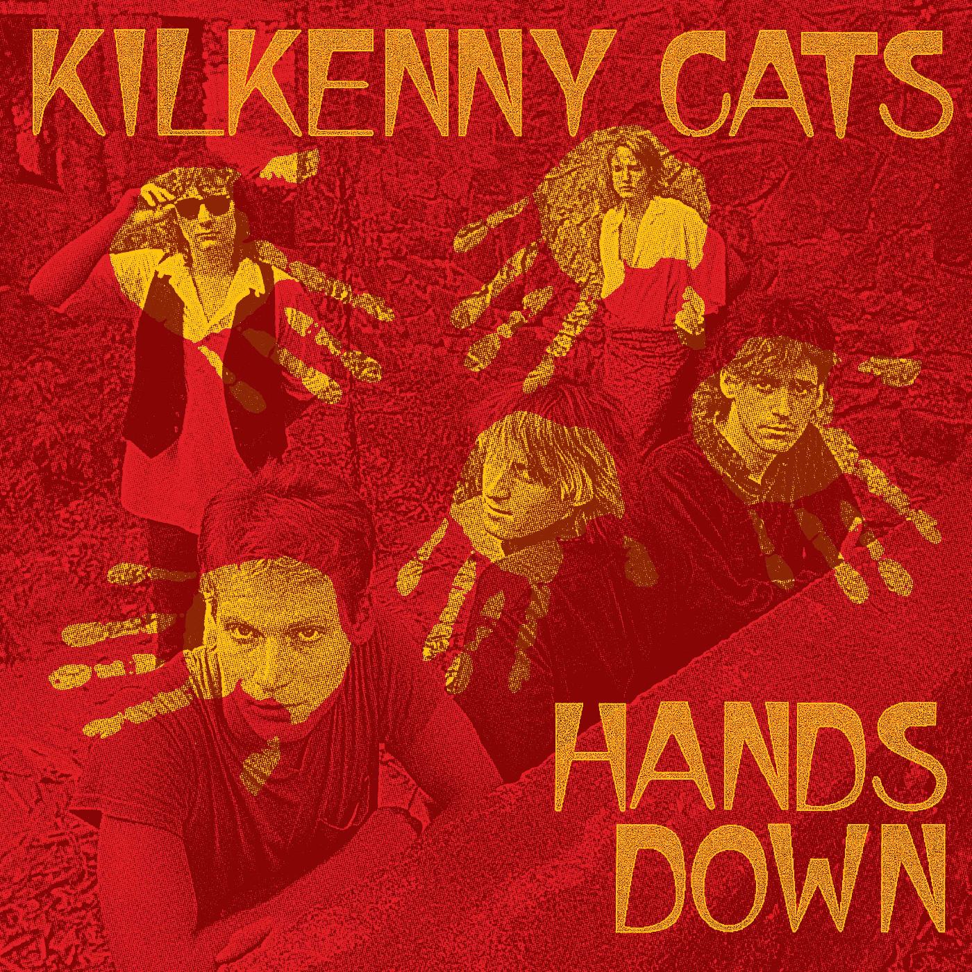 Kilkenny Cats - Hands Down (Remastered Edition) (CLEAR WITH PINK VINYL) - Joco Records