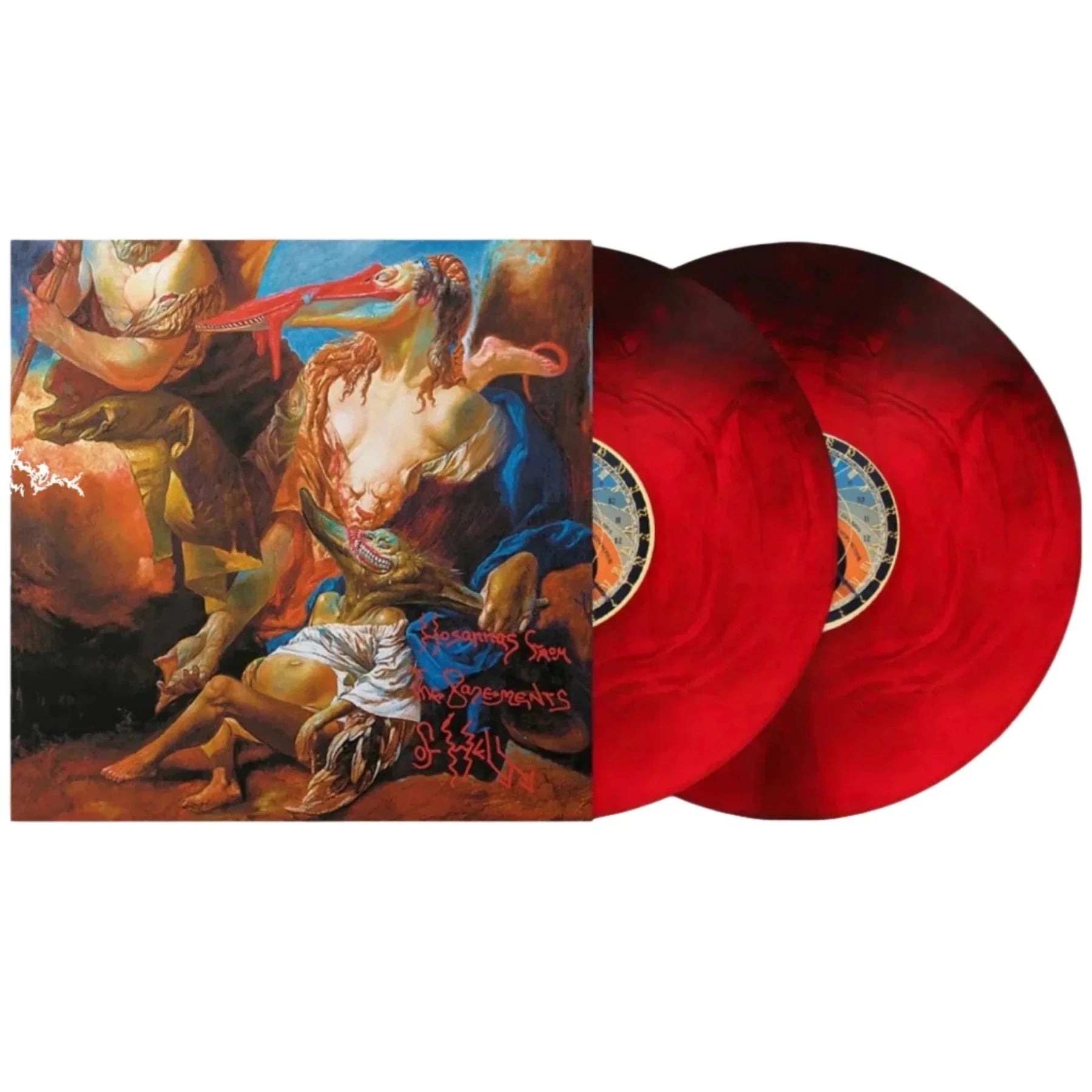 Killing Joke - Hosannas from the Basements of Hell (Indie Exclusive, Deluxe Edition, Red & Black Galaxy Vinyl) (2 LP) - Joco Records