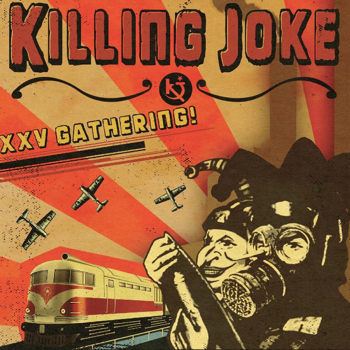 Killing Joke - XXV Gathering: Let Us Prey (Orange & Yellow Vinyl) - Joco Records