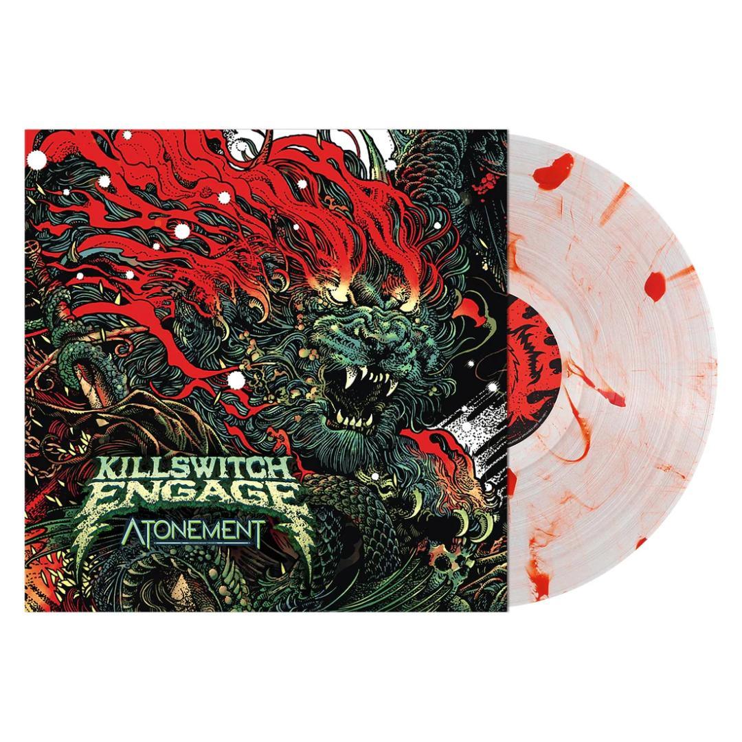 Killswitch Engage - Atonement (Red Ink Spots Vinyl) (LP) - Joco Records