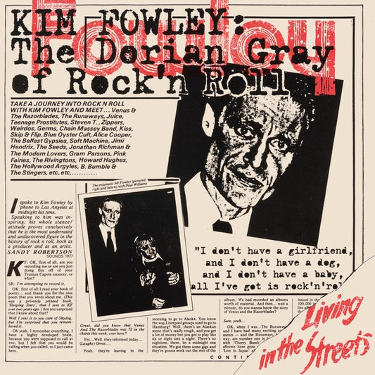 KIM FOWLEY - Living In The Streets