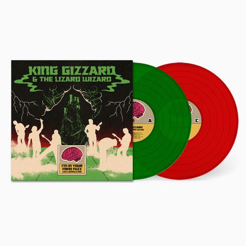 King Gizzard and the Lizard Wizard - I'm In Your Mind Fuzz Live (Indie Exclusive, Red, Green & Clear Vinyl) (LP) - Joco Records