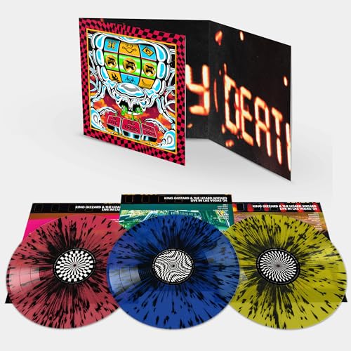 King Gizzard and the Lizard Wizard - King Gizzard Live In Las Vegas '24 (Triple Gatefold) (Splatter Vinyl) (3 LP)