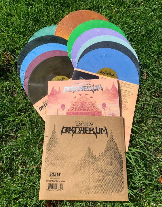 King Gizzard and the Lizard Wizard - Omnium Gatherum (Indie Exclusive, Lucky Rainbow Vinyl) (2 LP) - Joco Records