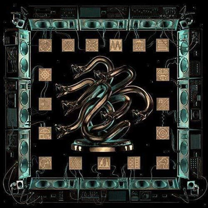 King Gizzard & The Lizard Wizard - Chunky Shrapnel (Gold With Black Splatter Vinyl) (2 LP) - Joco Records