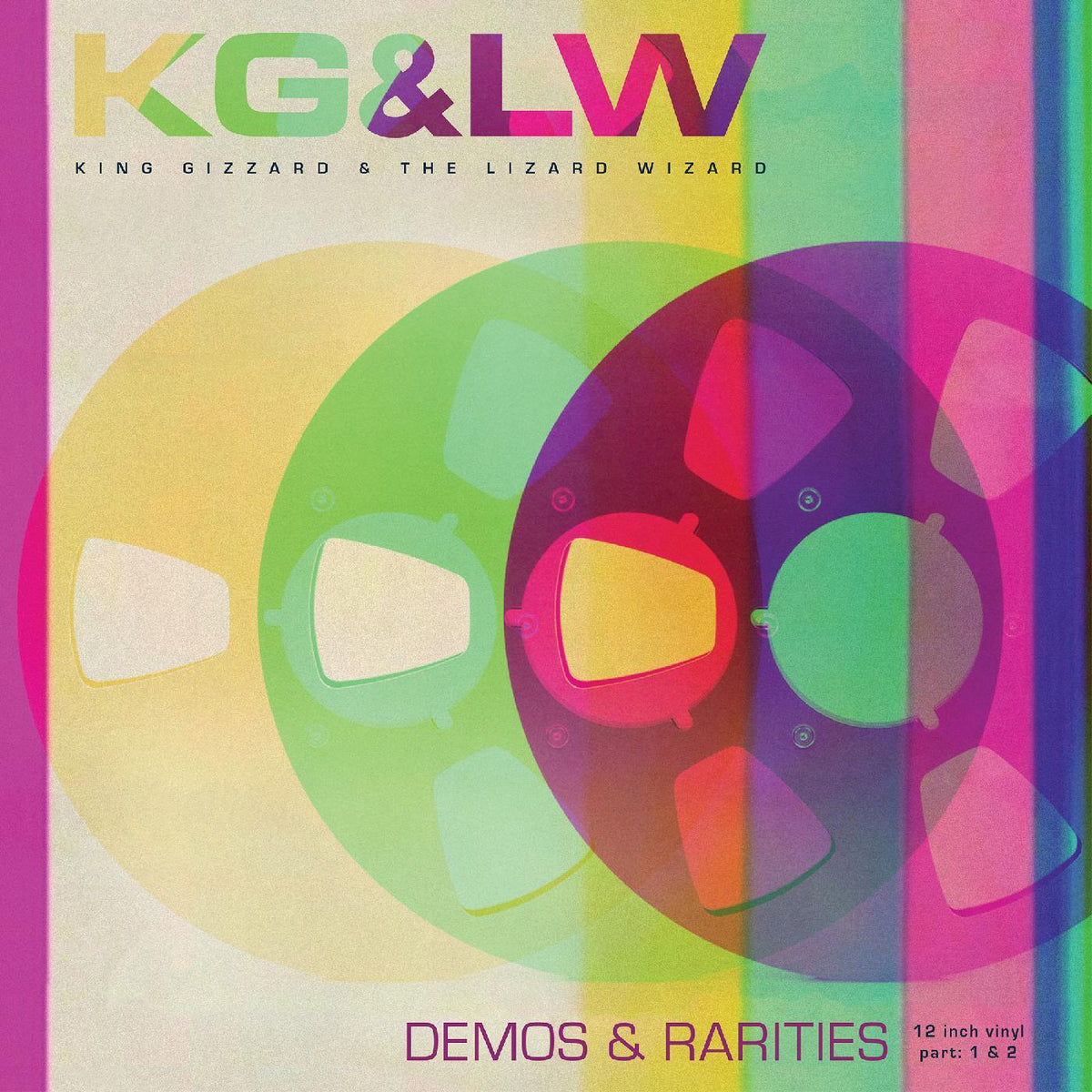 King Gizzard & The Lizard Wizard - Demos & Rarities (US Fuzz Club Official Bootleg) (One Blue & One Violet) (2 LP) - Joco Records