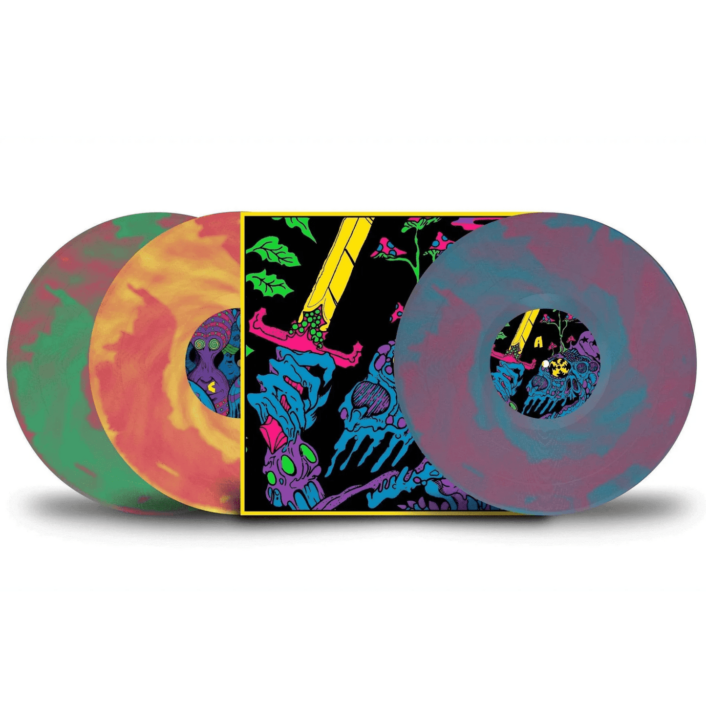 King Gizzard & The Lizard Wizard - Live In Adelaide '19 (Limited Edition, Indie Exclusive, Multicolor Vinyl) (3 LP) - Joco Records