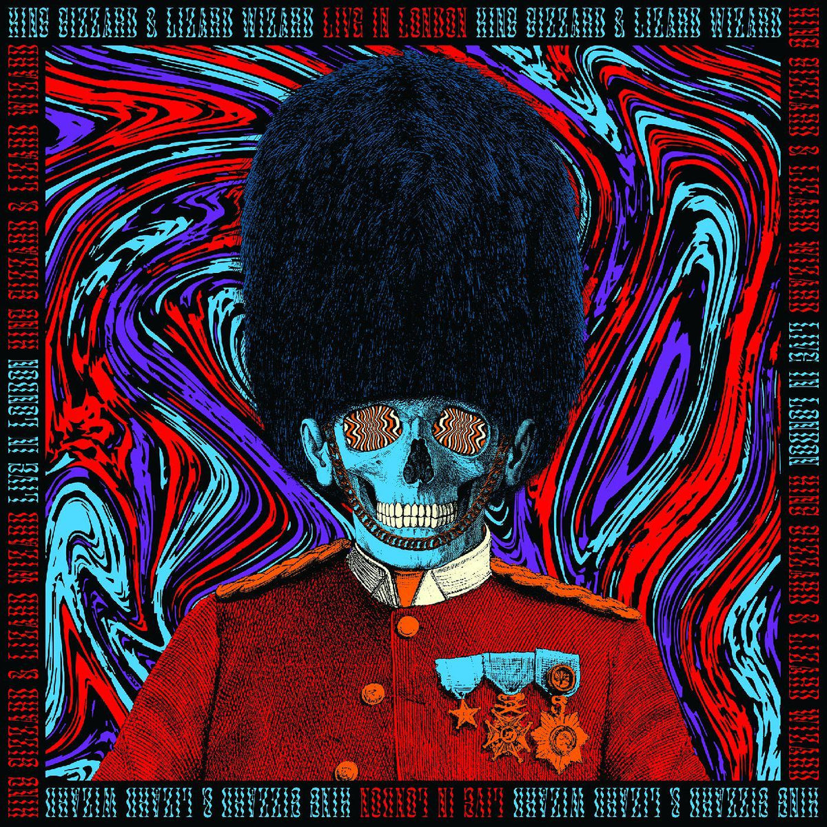 King Gizzard & The Lizard Wizard - Live In London '19 (US Fuzz Club Official Bootleg, Blue, Orange & Cream Vinyl) (Vinyl Box Set) - Joco Records