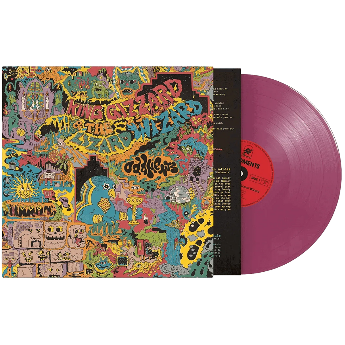 King Gizzard & The Lizard Wizard - Oddments (Limited Edition, Purple Vinyl) (LP) - Joco Records