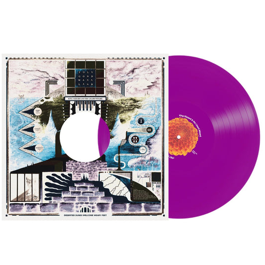 King Gizzard & The Lizard Wizard - Polygondwanaland (100% Recycled Plastic (r-PET), 180 Gram Translucent Purple) (LP) - Joco Records