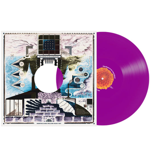 King Gizzard & The Lizard Wizard - Polygondwanaland (100% Recycled Plastic (r-PET), 180 Gram Translucent Purple)