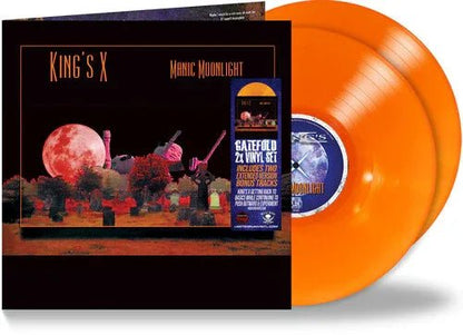 King's X - Manic Moonlight (Bonus Tracks, Limited Edition, Orange Vinyl) (2 LP) - Joco Records