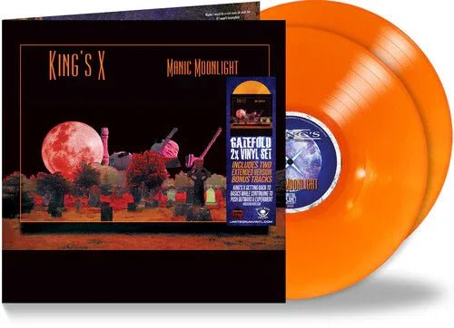 King's X - Manic Moonlight (Bonus Tracks, Limited Edition, Orange Vinyl) (2 LP) - Joco Records