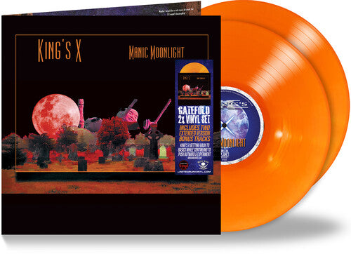 King's X - Manic Moonlight (Orange Color Vinyl, Limited Edition, Bonus Tracks, Remastered) (2 LP)