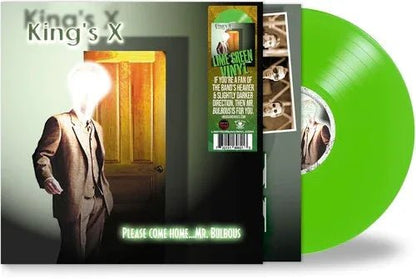King's X - Please Come Home...Mr. Bulbous (Green Color Vinyl, Limited Edition, Anniversary Edition) (LP) - Joco Records