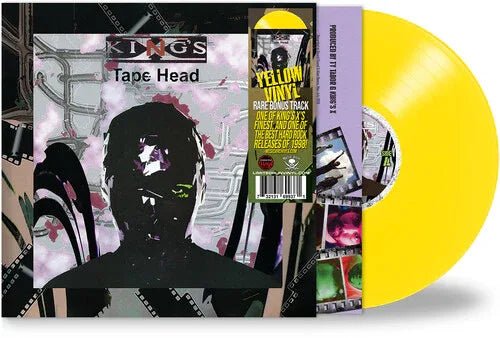 King's X - Tape Head (Yellow Color Vinyl, Limited Edition, Remastered) (LP) - Joco Records