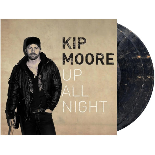 Kip Moore - Up All Night (Limited Deluxe Edition, Black & Gold Swirl Vinyl) (2 LP) - Joco Records