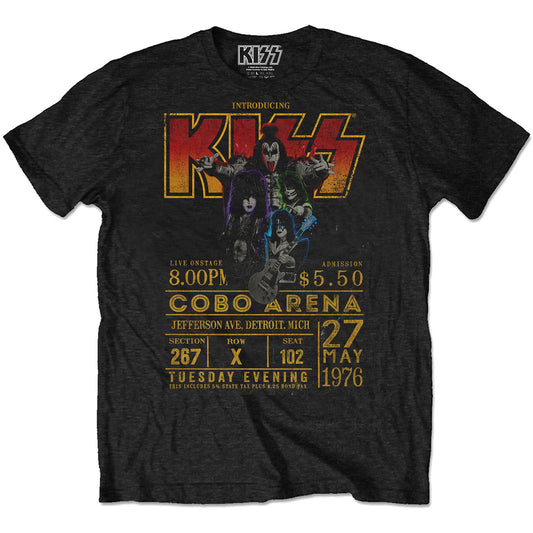 Kiss - Cobo Arena '76 (T-Shirt)