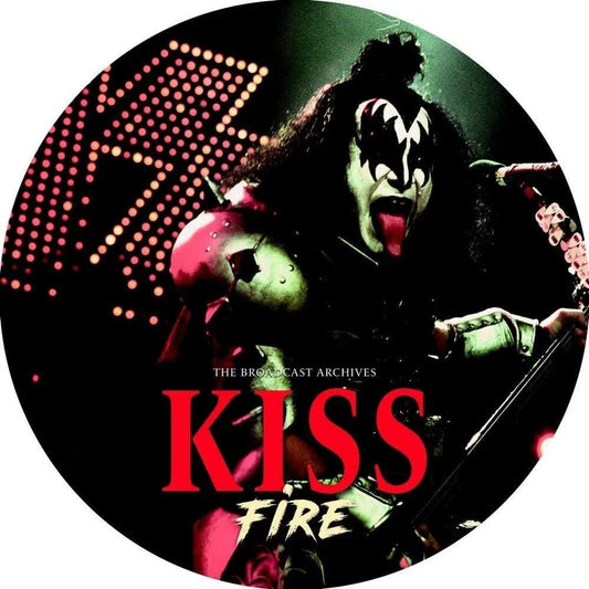 Kiss - Fire/Broadcast Archives (Picture Disc) (Indie Exclusive) (LP) - Joco Records